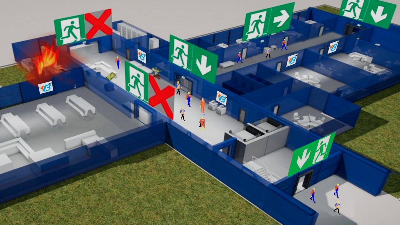 emergency escape floor plan